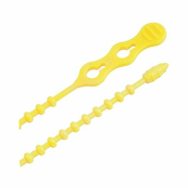 Gardner Bender Cable Tie Beaded 8 in Yellow 45-8BEADYW